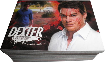 Dexter Season 4 Master Set with 4 Autograph (Hall, Lithgow), 17 Costume & 8 Prop Cards