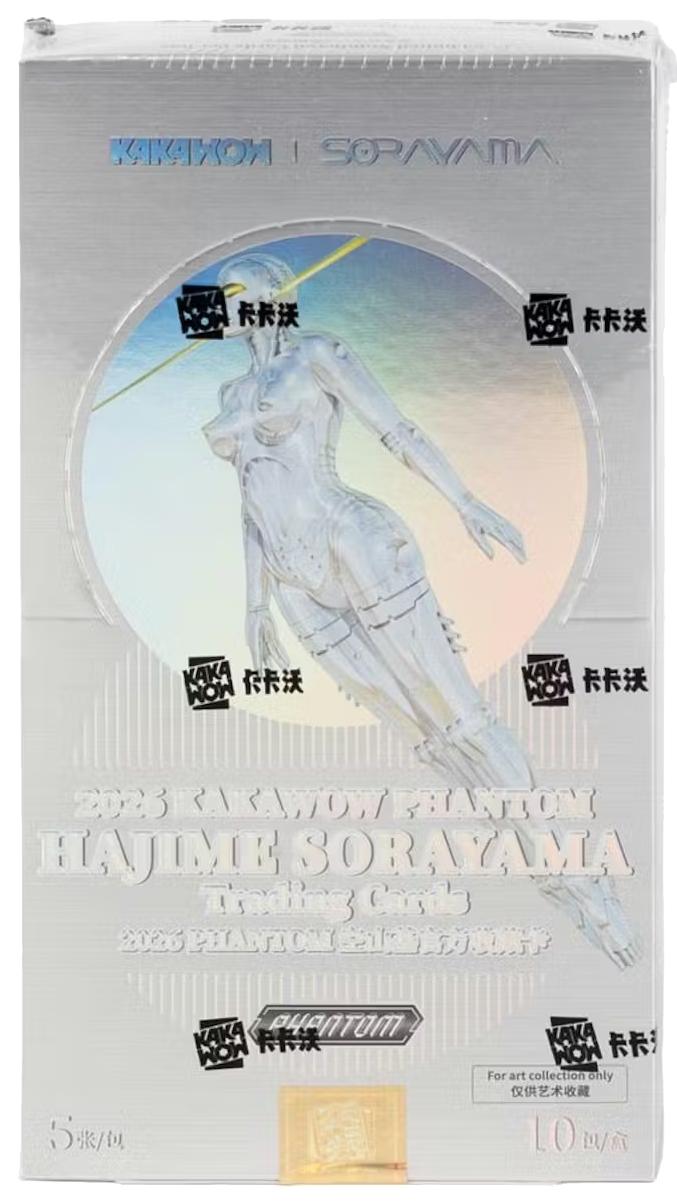 2026 Kakawow Phantom Hajime Sorayama Trading Card Box