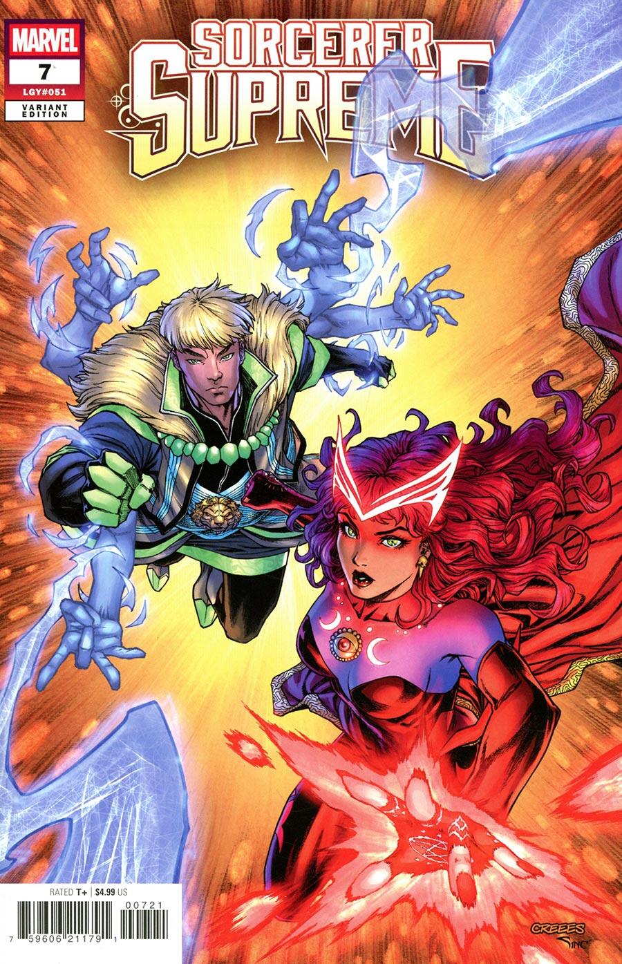 Sorcerer Supreme #7 Creees Lee Variant