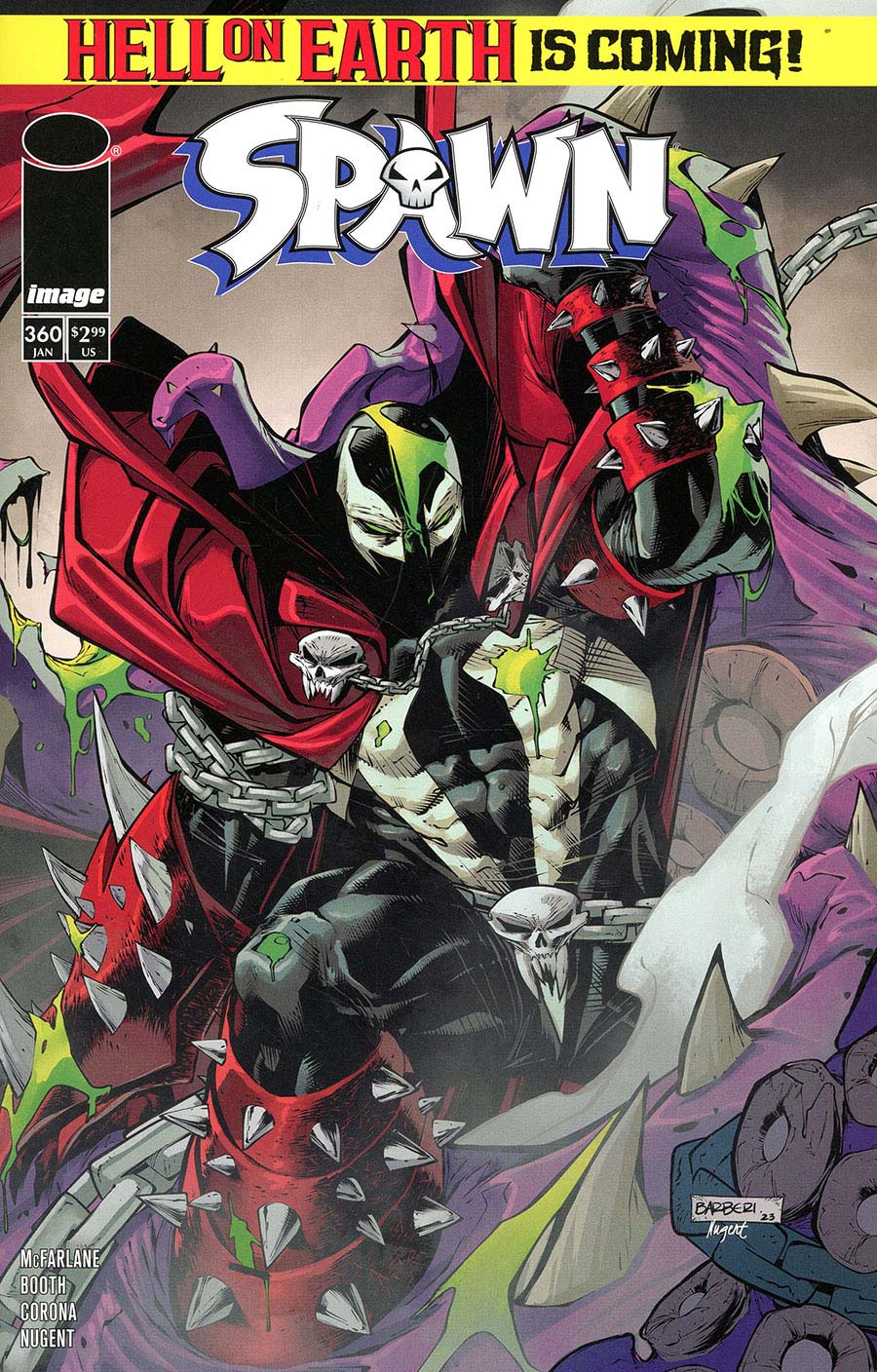 Spawn #360 Cover A Carlo Barberi