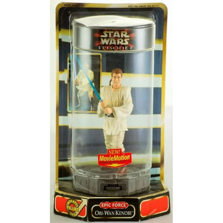1999 Hasbro Star Wars Episode 1 Epic Force Obi-Wan Kenobi Action Figure