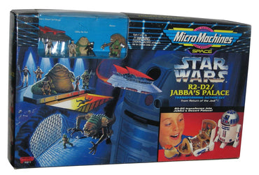1994 Micro Machines Star Wars R2-D2/Jabba's Palace Transforming Action Set