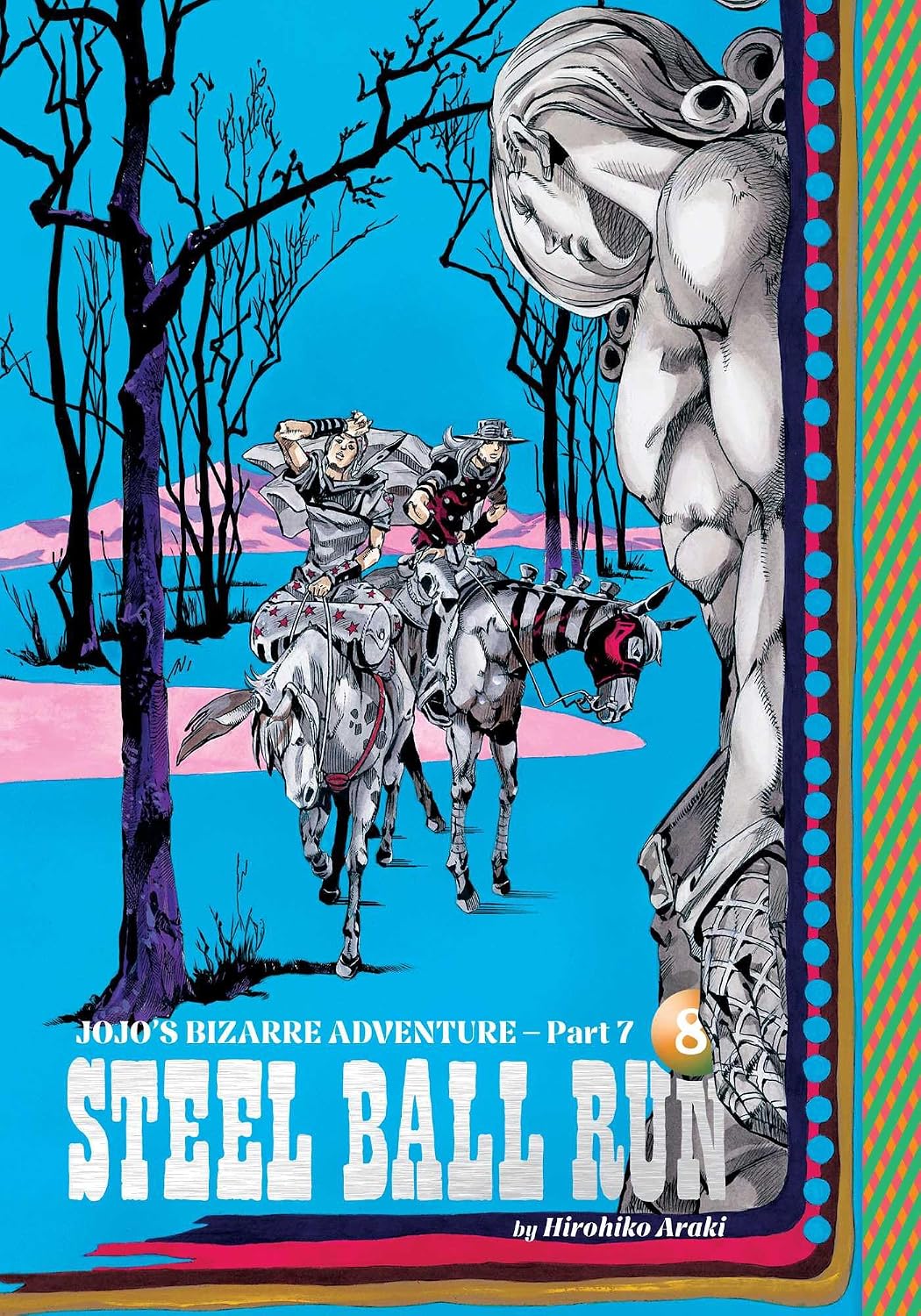 Jojos Bizarre Adventure Part 7 Steel Ball Run Hardcover Volume 08