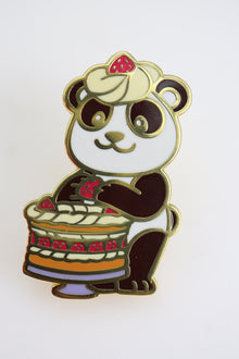 Foam Brain Pastry Pets RPG Dice & Pin Set - Strawberry Shortcake Panda