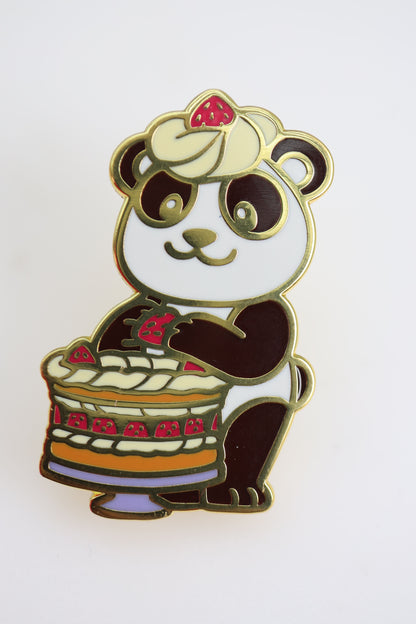 Foam Brain Pastry Pets RPG Dice & Pin Set - Strawberry Shortcake Panda
