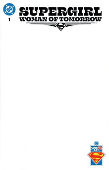 Superman Day 2026   Supergirl Woman Of Tomorrow #1 Cover C Blank Card Stock Variant