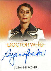 2022 Doctor Who Series 11 & 12 Suzanne Packer Full Bleed Autograph Card