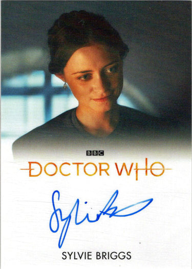 2022 Doctor Who Series 11 & 12 Sylvie Briggs Full Bleed Autograph Card