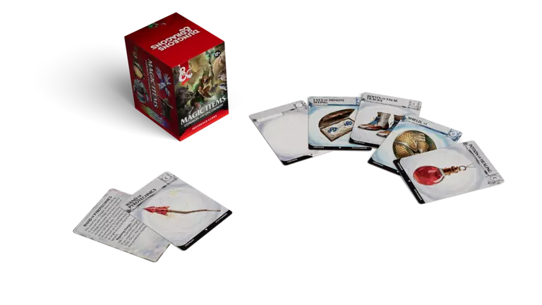 Dungeons & Dragons 5.5e Reference Cards - Magic Items: Common and Uncommon