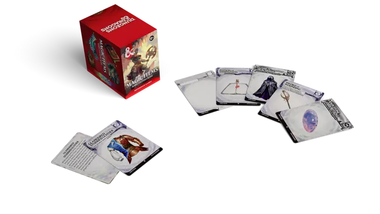 Dungeons & Dragons 5.5e Reference Cards - Magic Items: Rare and Very Rare