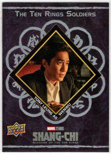 2023 Upper Deck Marvel Shang-Chi Ten Rings Soldiers Insert Card T1 Tony Leung