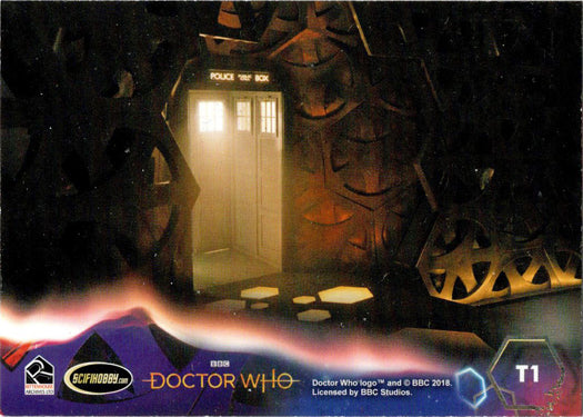 2022 Doctor Who Series 11 & 12 TARDIS Puzzle Insert Card T1