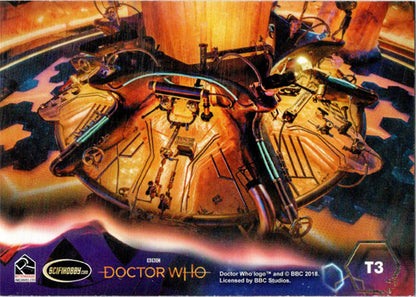 2022 Doctor Who Series 11 & 12 TARDIS Puzzle Insert Card T3