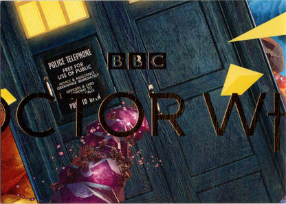 2022 Doctor Who Series 11 & 12 TARDIS Puzzle Insert Card T5