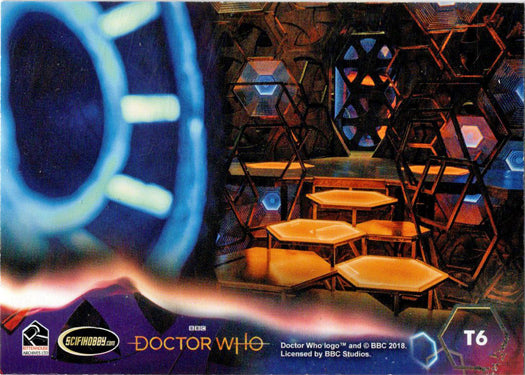 2022 Doctor Who Series 11 & 12 TARDIS Puzzle Insert Card T6