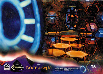 2022 Doctor Who Series 11 & 12 TARDIS Puzzle Insert Card T6