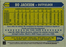 Topps Series One Baseball 2022 Chrome Silver Card T87C-33 Bo Jackson