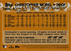 Topps Series One Baseball 2023 Chrome Silver Card T88C-4 Christopher Morel