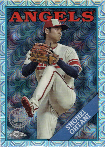 Topps Update Baseball 2023 Chrome Silver Card T88CU-55 Shohei Ohtani