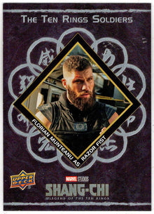 2023 Upper Deck Marvel Shang-Chi Ten Rings Soldiers Insert Card T8 F. Munteanu