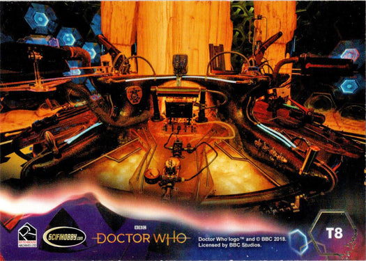 2022 Doctor Who Series 11 & 12 TARDIS Puzzle Insert Card T8