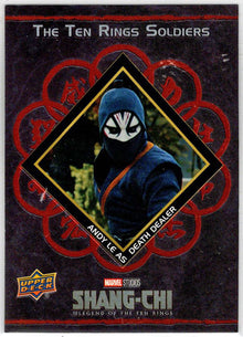 2023 Upper Deck Marvel Shang-Chi Ten Rings Soldiers Red Insert Card T9 Andy Le