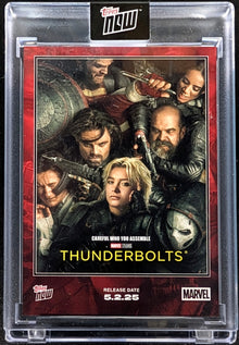 2025 Topps Now Marvel Thunderbolts* Card TB