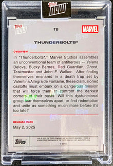 2025 Topps Now Marvel Thunderbolts* Card TB