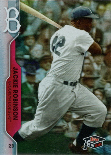 Topps Of The Class Baseball 2020 Greats Foil Card TCG-12 Jackie Robinson 297/299