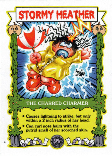 2024 Topps Garbage Pail Kids Series 1 Kids-At-Play Stormy Heather Card TCG-12