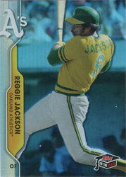 Topps Of The Class Baseball 2020 Greats Foil Card TCG-16 Reggie Jackson 097/299