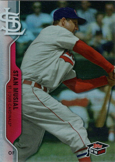 Topps Of The Class Baseball 2020 Greats Foil Card TCG-5 Stan Musial 036/299