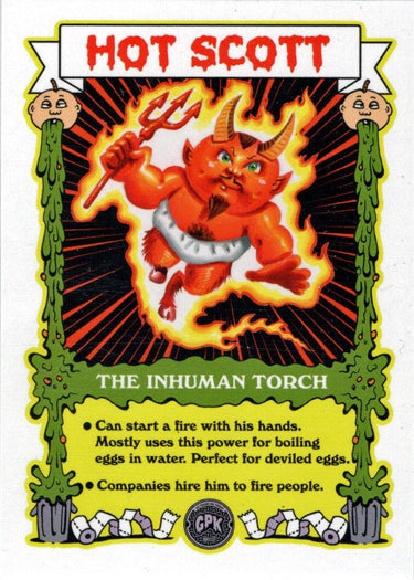 2024 Topps Garbage Pail Kids Series 1 Kids-At-Play Hot Scott Card TCG-8