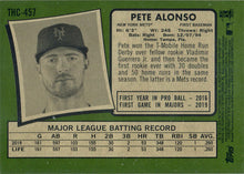 2020 Topps Heritage Chrome Baseball Purple Parallel Card THC-457 Pete Alonso
