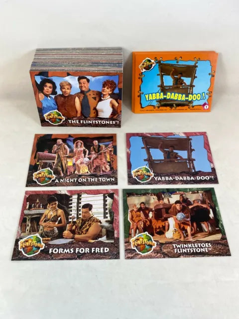 Flintstones Movie Complete 88 Card, 11 Sticker Set