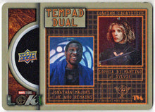 2023 Upper Deck Marvel Loki Tempad Dual Metal Card TMD-4 Majors/Di Martino