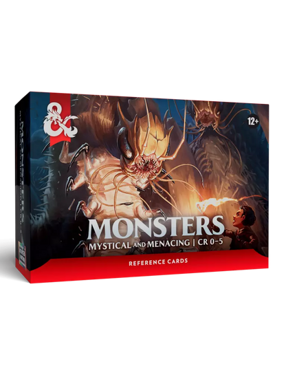 Dungeons & Dragons 5.5e Reference Cards - Monsters: Mystical and Menacing CR 0-5