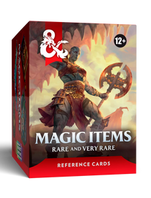 Dungeons & Dragons 5.5e Reference Cards - Magic Items: Rare and Very Rare