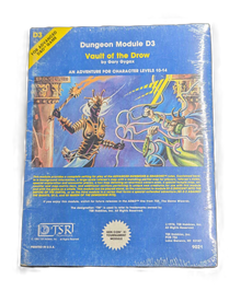 TSR Advanced Dungeons & Dragons Dungeon Module D3: Vault of the Drow