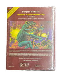 TSR Advanced Dungeons & Dragons Dungeon Module I1: Dwellers of the Forbidden City