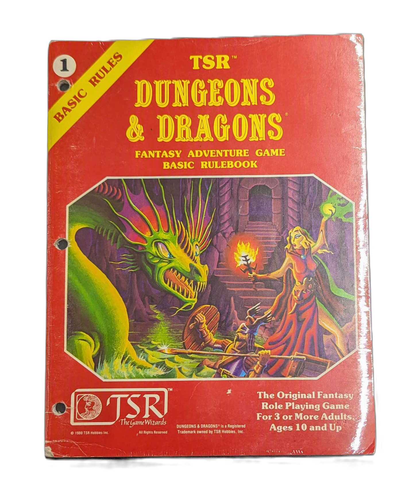 TSR Dungeons & Dragons Basic Rulebook (First Printing)