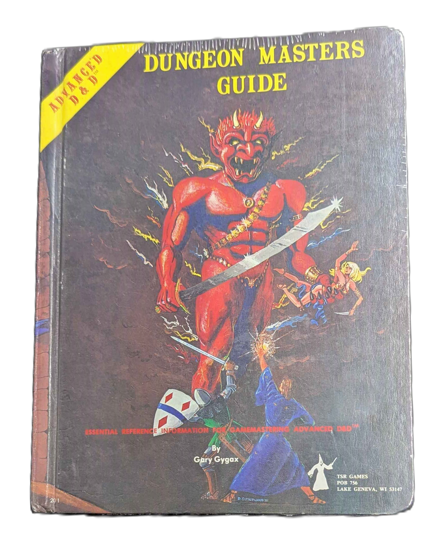 TSR Advanced Dungeons & Dragons Dungeon Master's Guide (Sixth Printing)