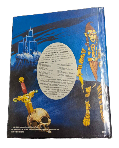 TSR Advanced Dungeons & Dragons Fiend Folio (Second Printing)