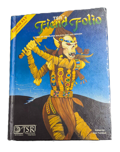TSR Advanced Dungeons & Dragons Fiend Folio (Second Printing)