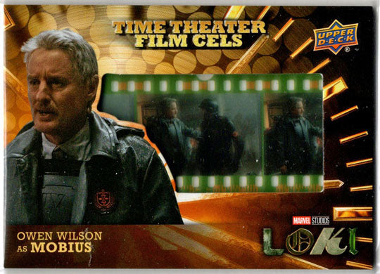 2023 Upper Deck Marvel Loki Time Theater Film Cels Card TTFC-10 Owen Wilson