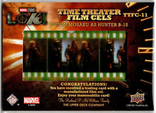 2023 Upper Deck Marvel Loki Time Theater Film Cels Card TTFC-11 Wunmi Mosaku