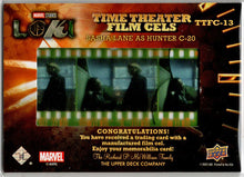 2023 Upper Deck Marvel Loki Time Theater Film Cels Card TTFC-13 Sasha Lane