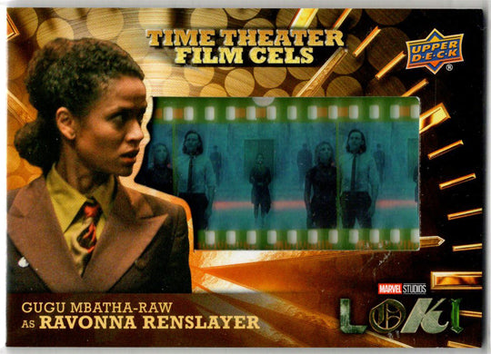 2023 Upper Deck Marvel Loki Time Theater Film Cels Card TTFC-20 Gugu Mbatha-Raw