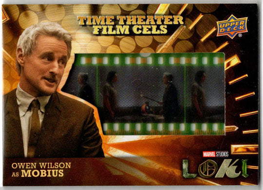 2023 Upper Deck Marvel Loki Time Theater Film Cels Card TTFC-3 Owen Wilson