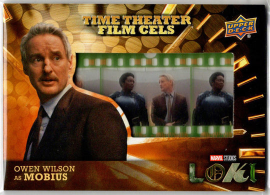 2023 Upper Deck Marvel Loki Time Theater Film Cels Card TTFC-36 Owen Wilson